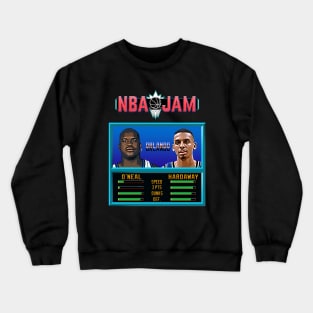 NBA JAM - CLASSIC - THE BEST DUO's EDITION_SHAQ&Penny Crewneck Sweatshirt